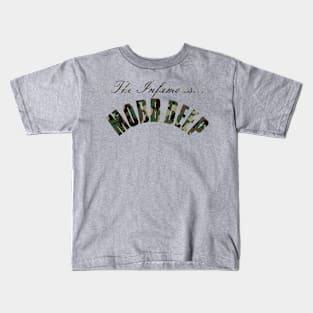 camo mobb deep Kids T-Shirt